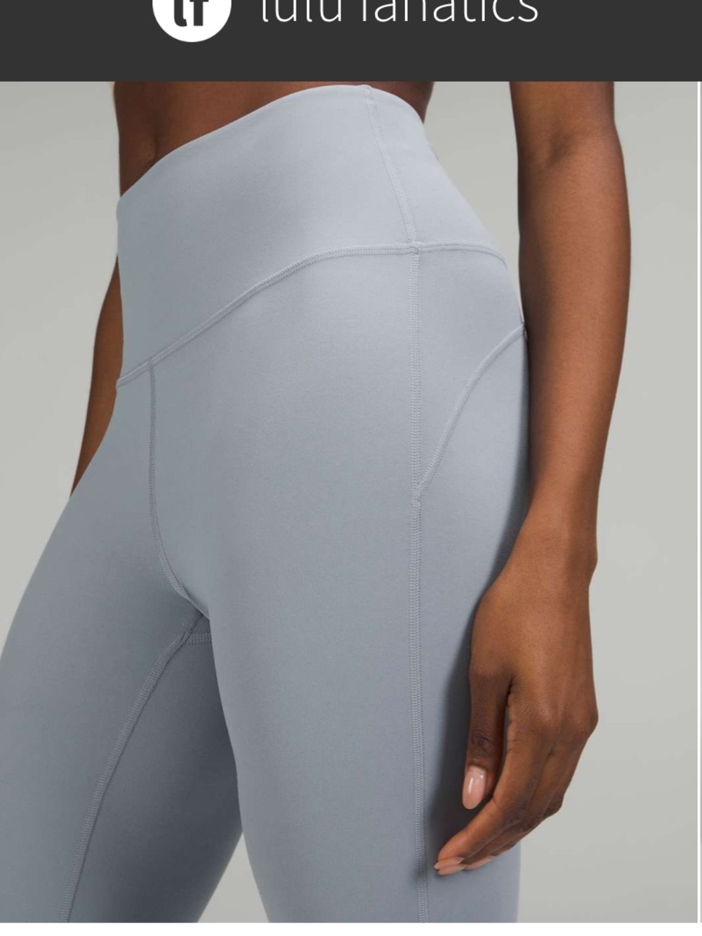 lululemon athletica Light Blue Wide-Leg Leggings - Picture 4 of 5